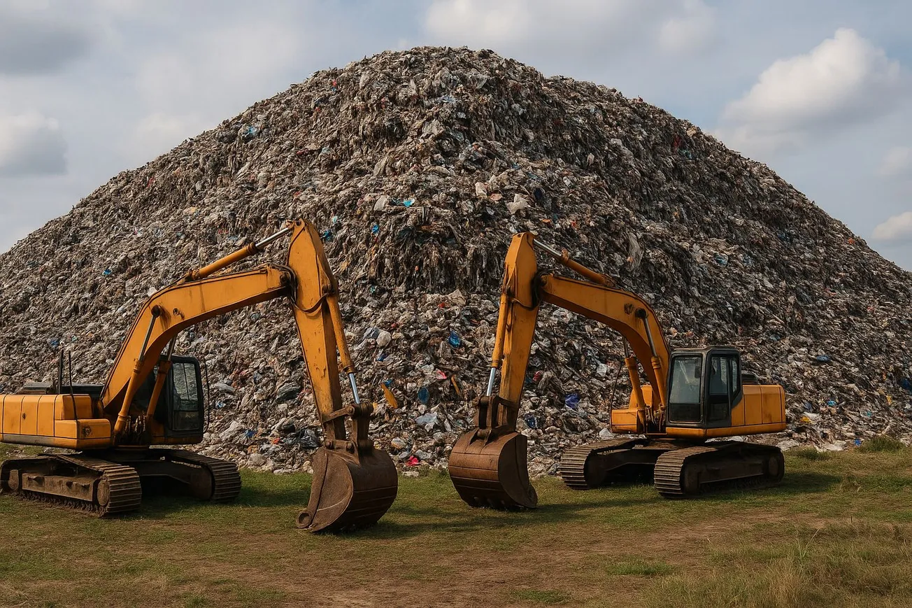 ŠOKANTNO! Čistoća plaća 116.000 eura za bager iz Posedarja; Za te novce mogli kupiti novi stroj!