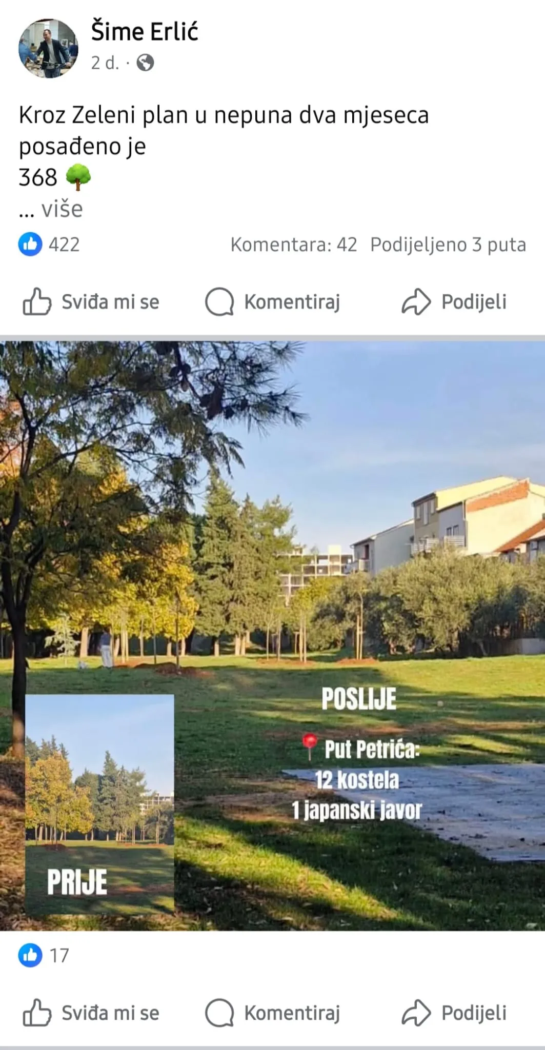 Zelena farsa: Kako Erlić zatrpava dječje igralište stablima dok šutke ruši drvorede