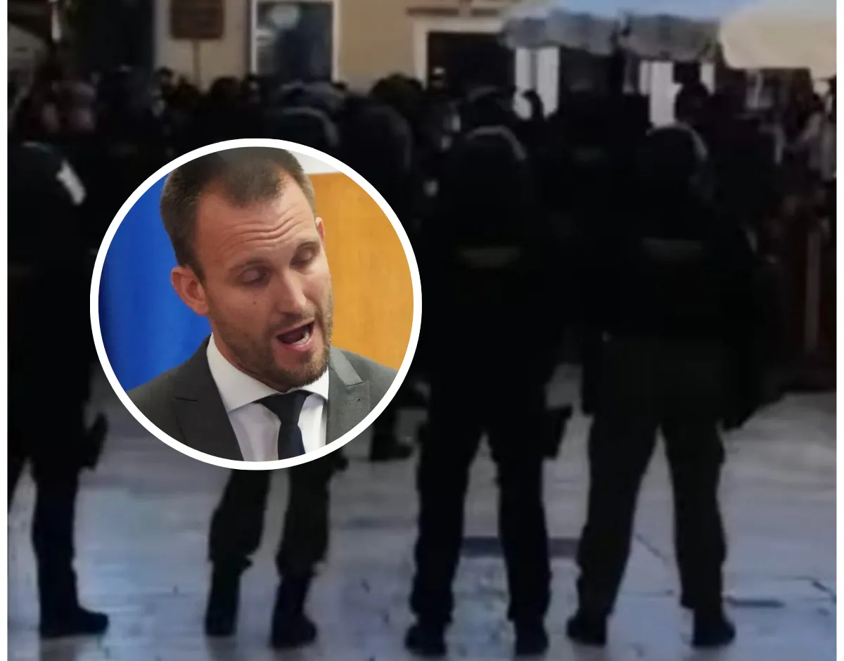 ERLIĆ ZBOG ANTIFAŠISTIČKIH STAVOVA U PROBLEMIMA: Kontraprosvjednici mu na Narodnon trgu vikali da je "smrad i pi*ka"