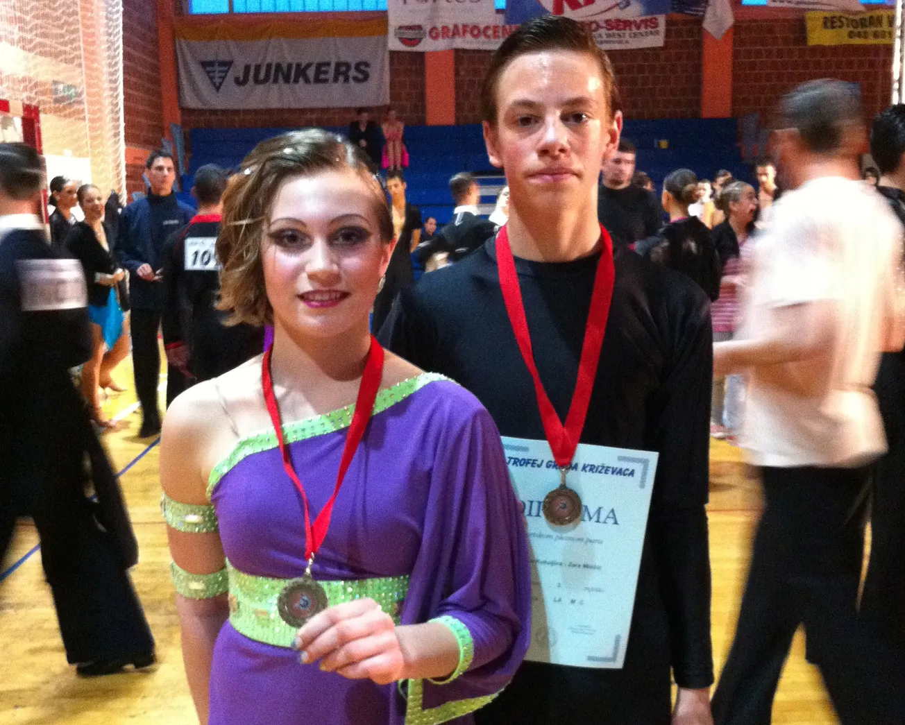 Zara Miočić i Antonio Kukuljica osvojili brončanu medalju