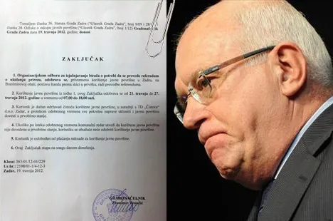 Gradonačelnik Vrančić zabranio prikupljanje potpisa na Narodnom trgu!