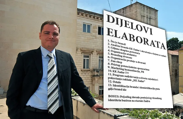 Predsjednik NO KK Zadar, Darko Kasap: Ako je elaborat objavljen na zatvorenom forumu, bilo bi pošteno da ga svi vide!