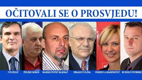 “Očekujem ponavljanje mariborskog scenarija i pobjedu naroda nad korumpiranom vlašću”