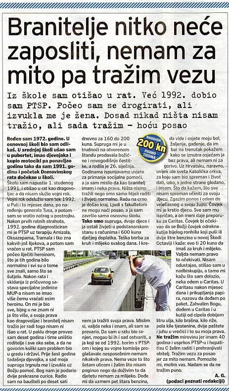 Pismo nezaposlenog branitelja podignulo studente na noge