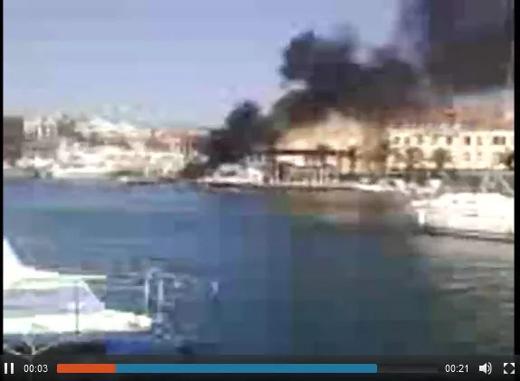 VIDEO – Gori gliser kod benzinske na Branimiru (požar lokaliziran)