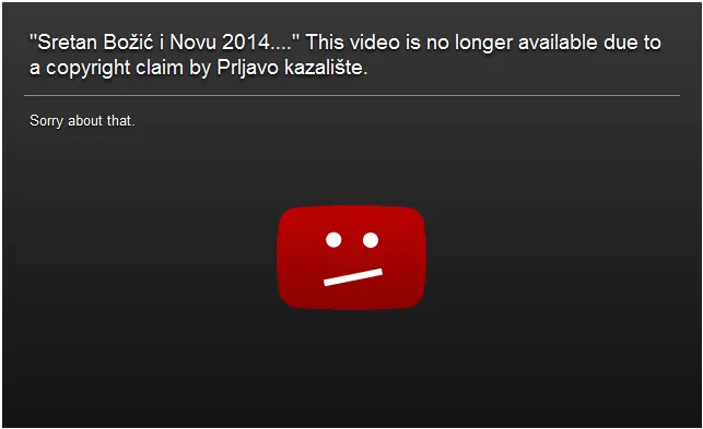 Zadarski HDZ-ovci s YouTube-a uklonili video “Sretan Božić i Novu 2014. želi vam HDZ – Zadar”