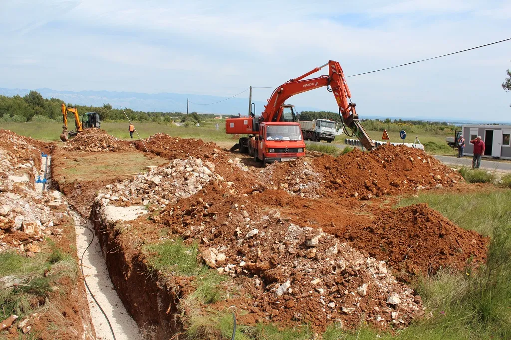 Na Viru se gradi hidrantski plato