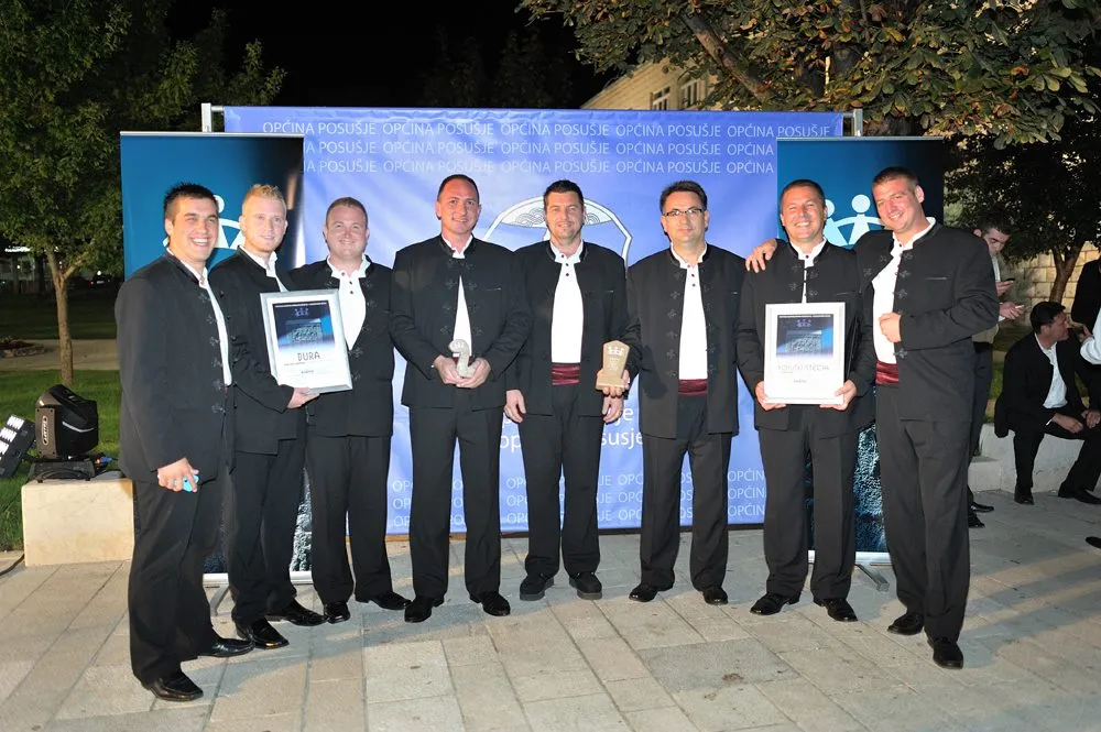 Klapa Kožino osvojila Posuški stećak