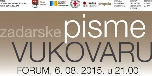 Večeras humanitarni koncert “Zadarske pisme Vukovaru”