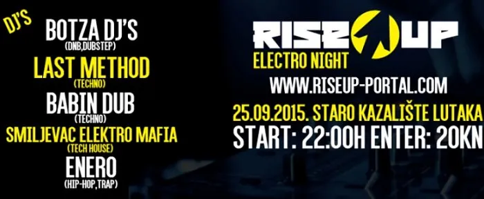 Rise up portal promo party