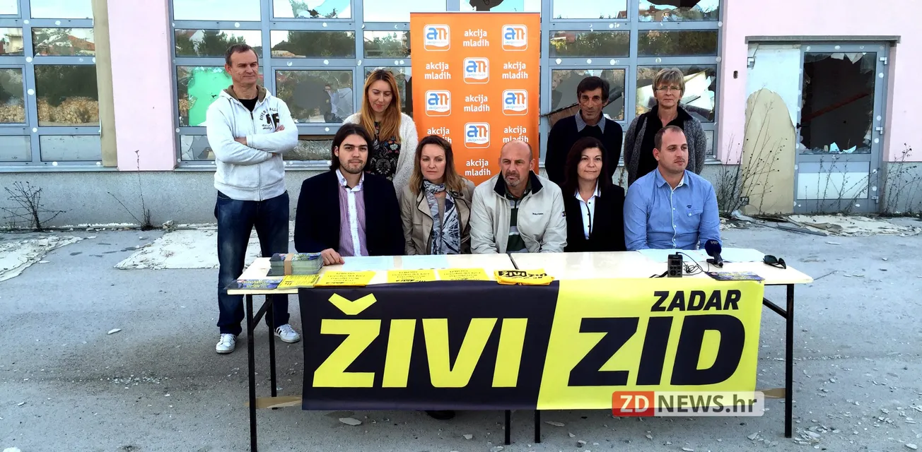 Akcija Mladih i Živi Zid: “Budimo slobodni i ne dajmo da nas uništavaju kriminalci”