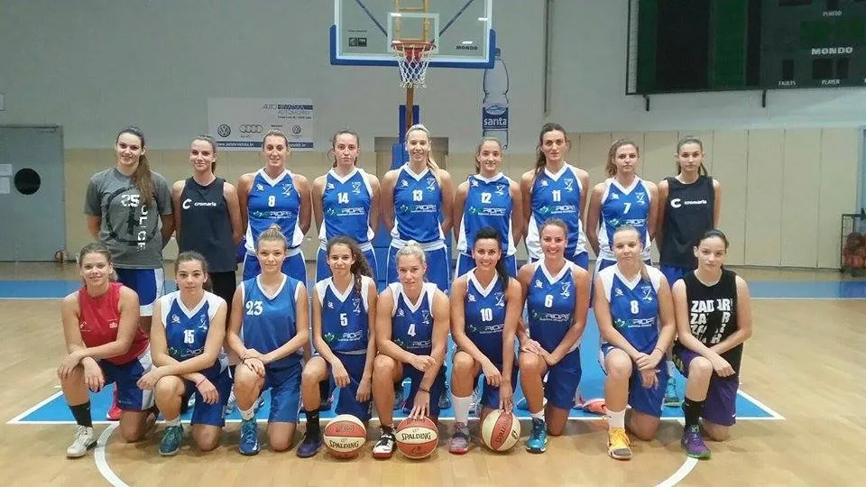 Košarkašice Zadra teško poražene od Medveščaka