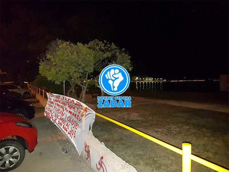 POKRET OTPORA ZADAR U BORBI ZA PLAŽU JADRAN – “Tuđin i oluje kidali su nju, al još uvijek tu je, sve dok mi smo tu”